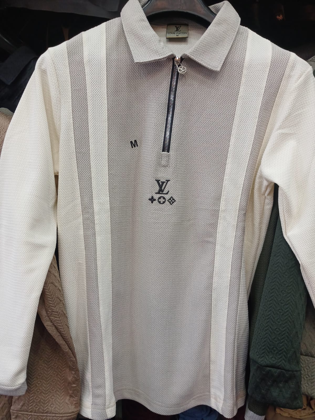 Halt Zipper Shirt by AllhamdulillahGarments