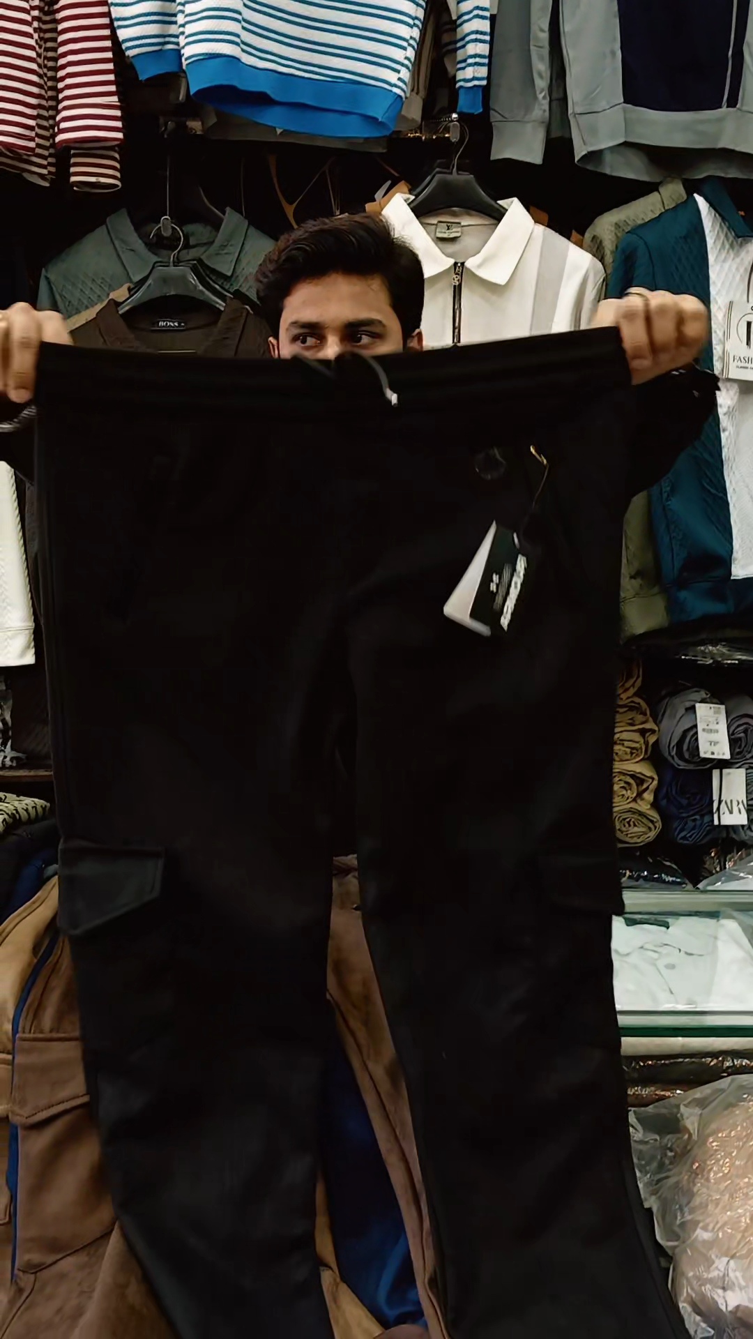 VELVET FLEECE TROUSERS