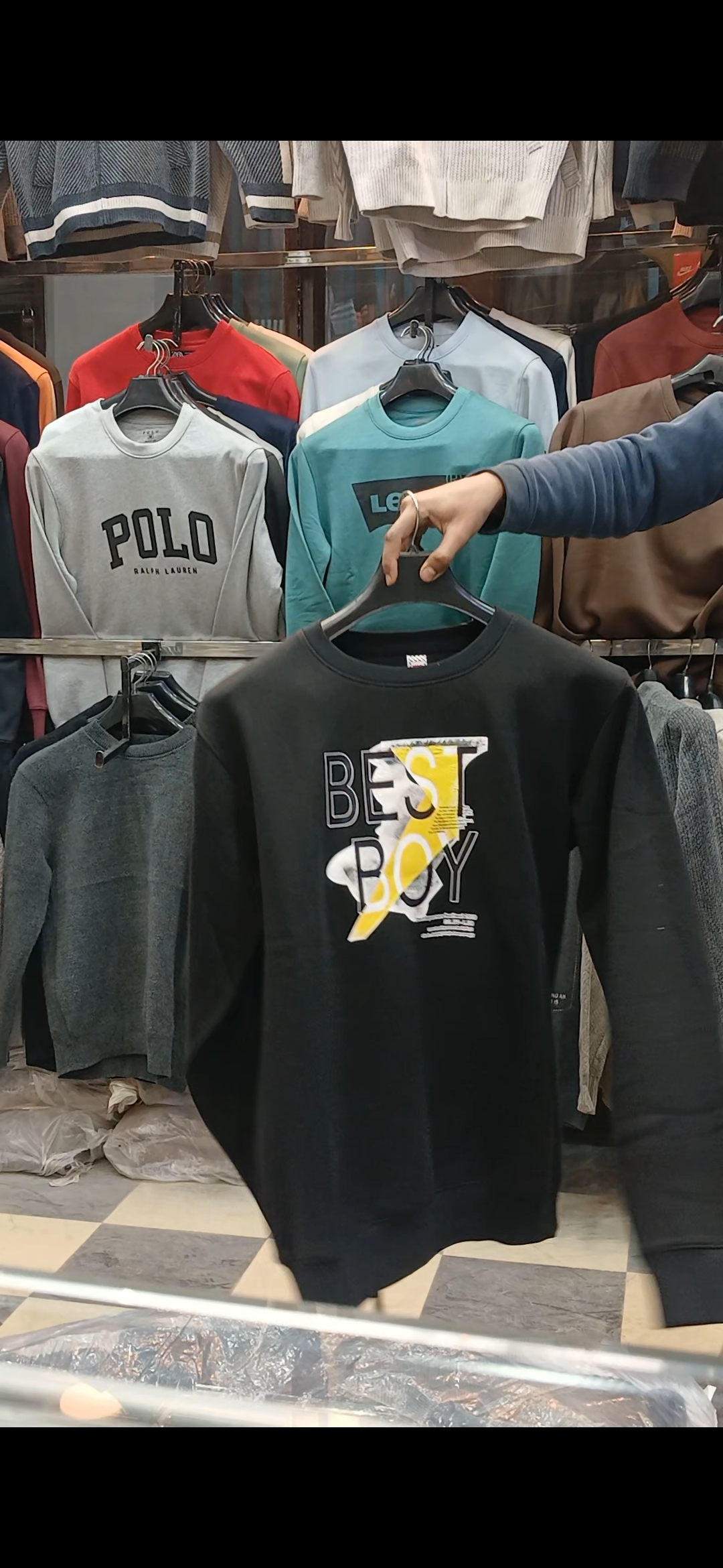 TRACKSUITS FLEECE ROUND NECK