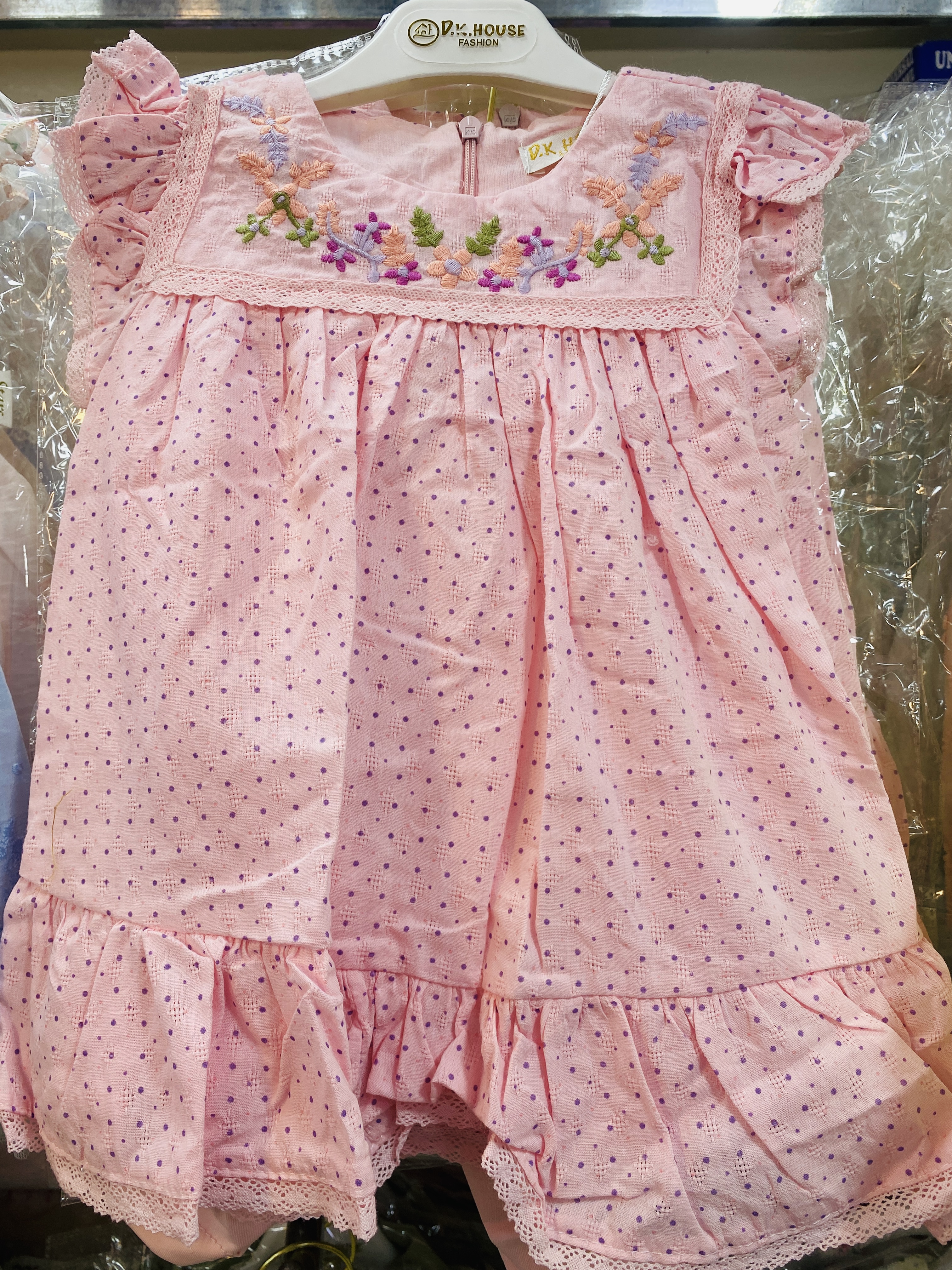 Imported cotton frock