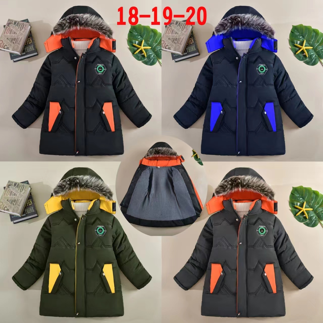 Girls parachute coat/jacket 4 year to 12 year